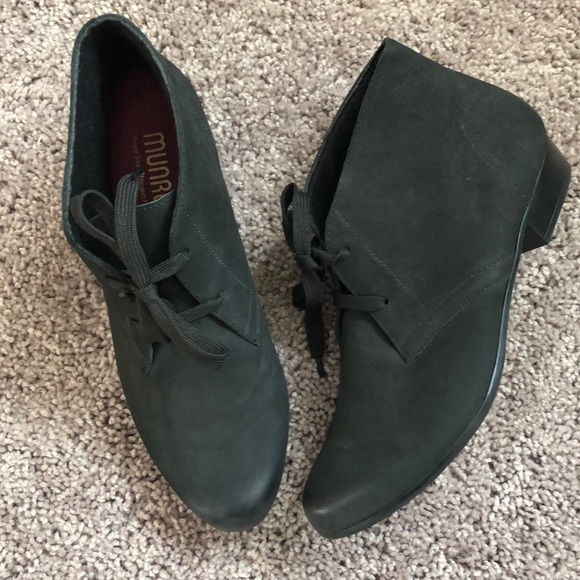 munro sloane lace up bootie